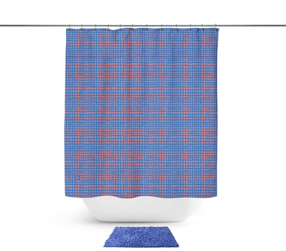 Cortina Trama Azul